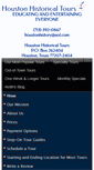 Mobile Screenshot of houstonhistoricaltours.com